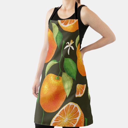 Nahtloses Muster mit Orange Schürze (InSitu)