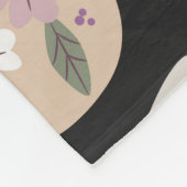 Nahtloses Muster mit Osterhühnern und anderen Fleecedecke (Ecke)