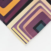 Nahtloses Muster mit Quadraten Fleecedecke (Ecke)