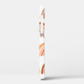 Nahtloses Muster mit Regenbogen. Handgezeichnete T Case-Mate iPhone Hülle (Rückseite / Links)