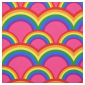 Nahtloses Muster mit Regenbogengewebe Stoff (Muster)