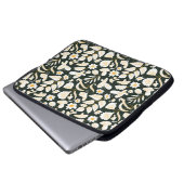 Nahtloses Muster mit Schmetterlingen und Bugs. Laptopschutzhülle (Vorne Knopf)