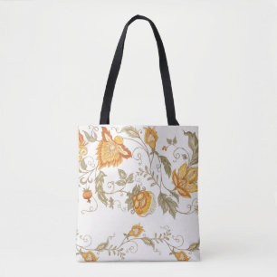 Nahtloses Muster mit stilisierten Blume Tasche