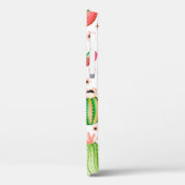 Nahtloses Muster mit Sukkulenten. Kakteen Case-Mate iPhone Hülle (Rückseite / Links)