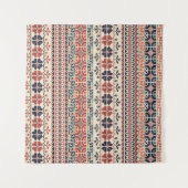 Nahtloses Muster mit traditioneller palestinischer Wandteppich (Vorderseite (Horizontal))