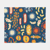 Nahtloses Muster mit verschiedenen Arten von Mikro Fleecedecke (Vorderseite (Horizontal))