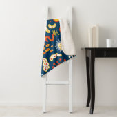 Nahtloses Muster mit verschiedenen Arten von Mikro Sherpadecke (Beispiel)