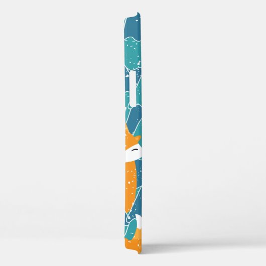 Nahtloses Muster mit verschiedenen niedlichen Füch Case-Mate iPhone Hülle (Rückseite / Rechts)