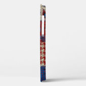 Nahtloses Muster. Nachahmung eines Patchwork-Muste Case-Mate iPhone Hülle (Rückseite / Links)