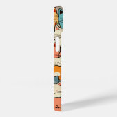 Nahtloses Muster Niedlich Kawaii Cats Case-Mate iP iPhone Hülle (Rückseite / Rechts)