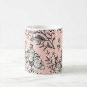 Nahtloses Muster. Realistischer, blühender abgesch Kaffeetasse (Mittel)