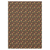 Nahtloses Muster Rustikaler Winter Botanische Weih Tischdecke (Vorderseite)