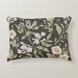 Nahtloses Muster. Schönes Gewebe blüht Realität Dekokissen