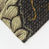Nahtloses Muster, Textureffekt. indische oder Fleecedecke (Ecke)