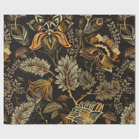 Nahtloses Muster, Textureffekt. indische oder Geschenkpapier (Flach)