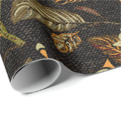 Nahtloses Muster, Textureffekt. indische oder Geschenkpapier (Rolleneckpunkt)