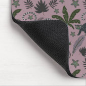 Nahtloses Muster tropischer Tiere Mousepad (Ecke)
