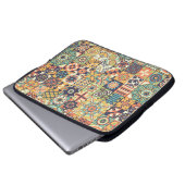 Nahtloses Muster. Vintage Dekoelemente. Han Laptopschutzhülle (Vorne Knopf)