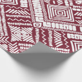 Nahtloses Muster von Aztec Geschenkpapier (Ecke)