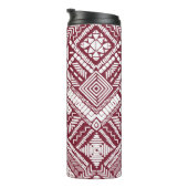Nahtloses Muster von Aztec Thermosbecher (Nach rechts gedreht)