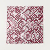 Nahtloses Muster von Aztec Wandteppich (Vorderseite (Horizontal))