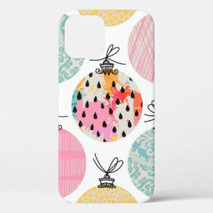 Nahtloses Muster. Weihnachtsdekoration.  Case-Mate iPhone Hülle