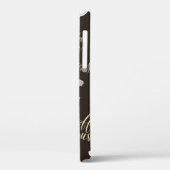 Nahtloses Muster zum Thema Tee und Kaffee im Retro Case-Mate iPhone Hülle (Rückseite / Links)