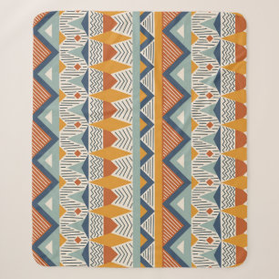 Nahtloses Musterdesign im Navajo-Stil Sherpadecke