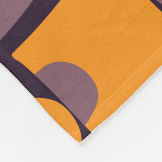 Nahtloses Musterdesign mit schlampiger geometrisch Fleecedecke (Ecke)