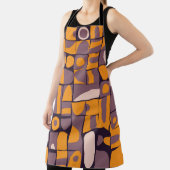 Nahtloses Musterdesign mit schlampiger geometrisch Schürze (InSitu)