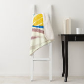 Nahtloses Musterdesign mit schlampiger geometrisch Sherpadecke (Beispiel)