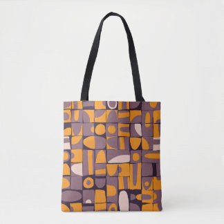Nahtloses Musterdesign mit schlampiger geometrisch Tasche