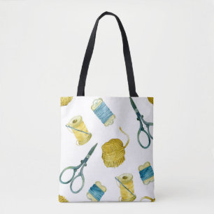 Nahtloses Musterstricken Tasche