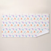 Nahtloses niedliches Fahrzeug Badehandtuch (Badehandtuch)