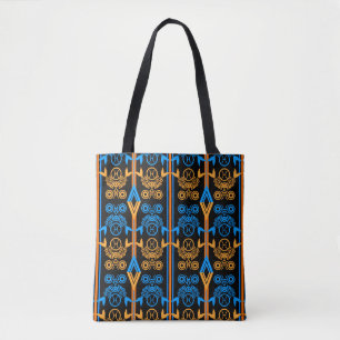Nahtloses ornamentales Retro-Marokko-arabisches Vi Tasche
