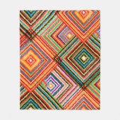 Nahtloses Patchwork-Design. Creative Backgr Fleecedecke (Vorderseite)