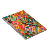 Nahtloses Patchwork-Design. Creative Backgr Notizblock (Rechte Seite)