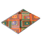 Nahtloses Patchwork-Design. Creative Backgr Notizblock (Linke Seite)