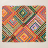 Nahtloses Patchwork-Design. Creative Backgr Sherpadecke (Vorderseite (Horizontal))