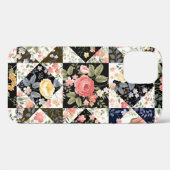 nahtloses Patchwork mit Blume Case-Mate iPhone Hülle (Rückseite (Horizontal))
