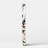 nahtloses Patchwork mit Blume Case-Mate iPhone Hülle (Rückseite / Links)