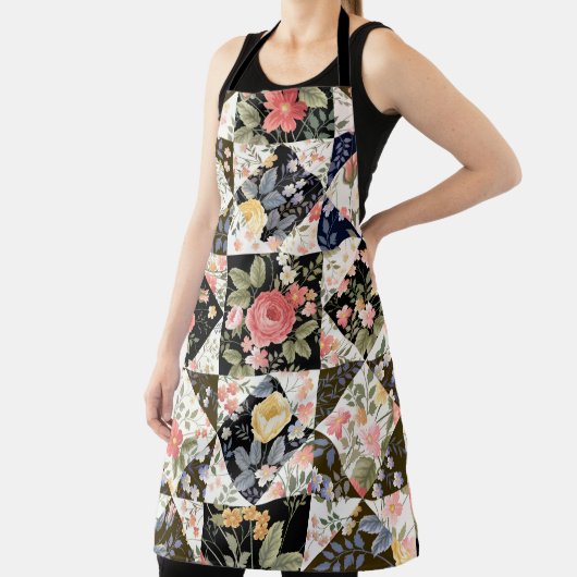 nahtloses Patchwork mit Blume Schürze (InSitu)