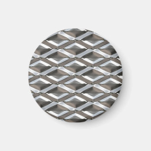 Nahtloses rautenförmiges Chrom überzogenes Metal Magnet