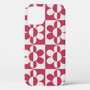 Nahtloses Retro-Groovy-Design mit Vintage-Gänseblü Case-Mate iPhone Hülle
