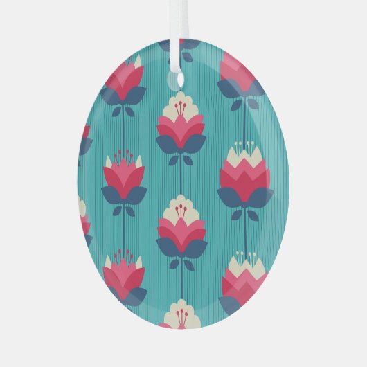 Nahtloses Retro-Muster. Ornament Aus Glas (Vorderseite links)