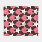 Nahtloses Retro-Muster. Textur mit threadbare er Fleecedecke (Vorderseite (Horizontal))