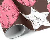 Nahtloses Retro-Muster. Textur mit threadbare er Geschenkpapier (Rolleneckpunkt)