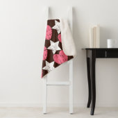 Nahtloses Retro-Muster. Textur mit threadbare er Sherpadecke (Beispiel)
