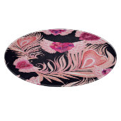 Nahtloses, sanftes Watercolor-Muster Schneidebrett (Ecke)