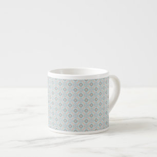 Nahtloses Seashell-Muster Espressotasse